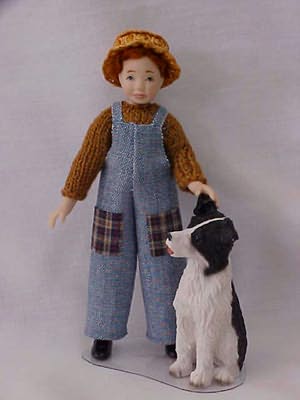 Boy With Dog