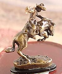 Bronco Buster, Bronze