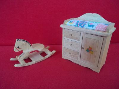 Rocking Horse and Changing Table