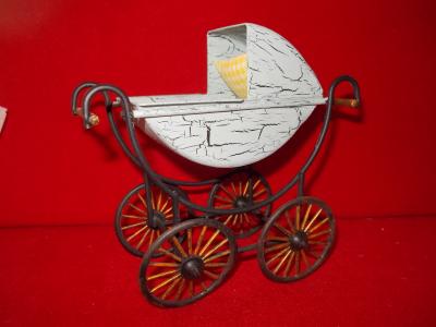 Shabby Chic Baby Buggy