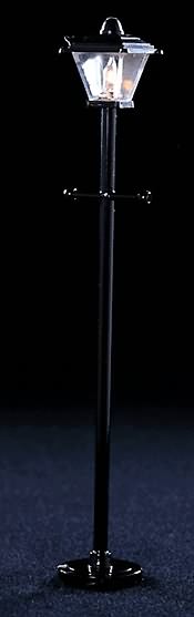 Black Post Lamp