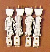 Single Recept Ext Cords (4 Pak )
