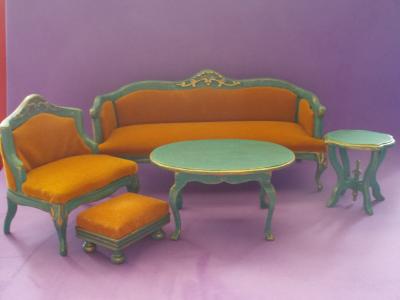 Vintage Handpainted 5 pc set