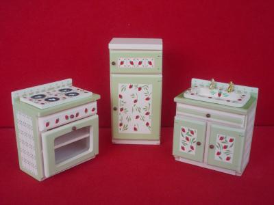 3 Pc Strawberry Appliance Set