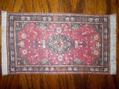 Oriental Carpet 6" x 3 1/2"
