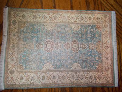Antique Style Oriental Rug 9"x6"