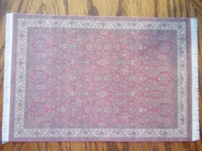Oriental Antique Style Rug 8" x 5"