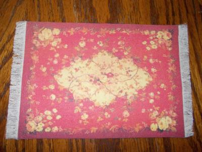 Aubusson French Style Rug 6 1/2"x 4 1/2"