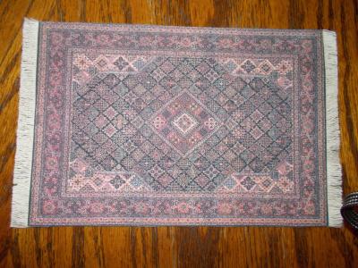 Oriental Rug 6 1/2 " x 4"