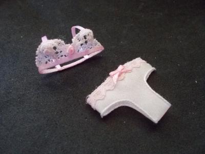 Pink Bra And Panty Set