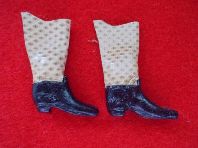 Lizard Gold/black Boots