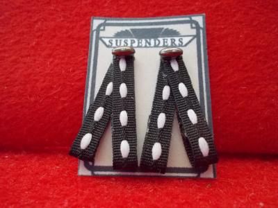 Boxed Suspenders Black