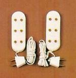 Triple Receptacle Ext. Cords (2 Pak