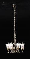 4 Up-arm Frosted Tulip Shade Chande