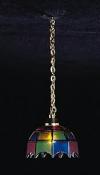 Colored Tiffany Hanging Lamp