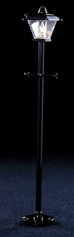Black Post Lamp