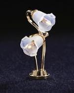 Dual Tulip Shade Desk Lamp