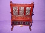 Bespaq Upright Piano Ornately Carved