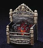 Victorian Fire Grate W/ Coals