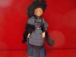 Lady in Black Hat OOAK