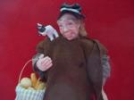 Man with Cat OOAK
