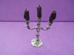 3 Stick Black Candleholder