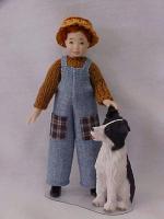 Boy With Dog