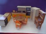 1970 Lundby Tomy Kitchen Set Pristine