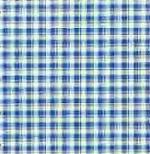 Brodnax Silk Fab - Checkers Blue