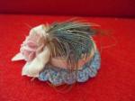 Straw Hat Brown Pink