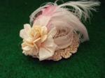 Straw Hat Mauve Pink