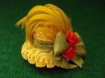 Straw Hat Green Gold