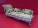 Handpainted Chaise