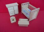 4 Pc Oak Baby Furniture