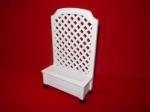 Trellis Flower Box White