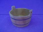Handmade wooden tub