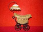 Wicker Baby Buggy