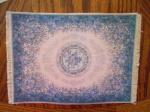 Aubusson style rug 9" x 6"