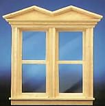 Double Hooded Victorian Window